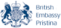 British embassy Prishtina logo